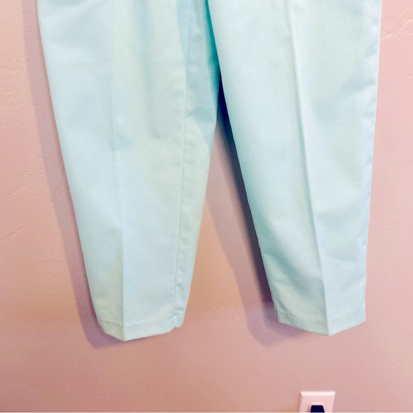 City Chic Vintage High Trouser Waist Pleated Dress Pant Sky Blue Teal SZ… - Picture 9 of 16